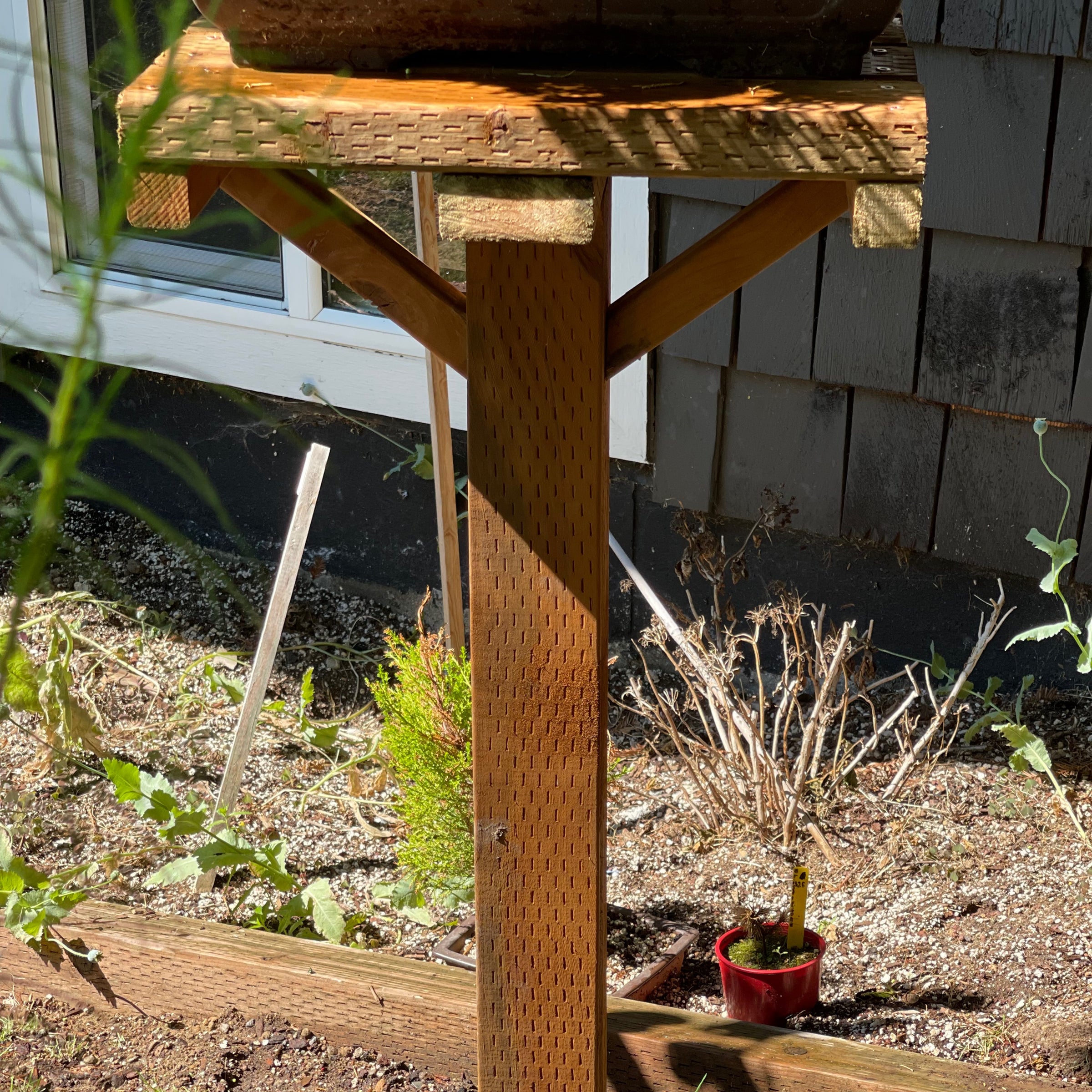 Standard Monkey-Pole Display Platform (Angled-Mount) | Heartwoods Bonsai &  Zen Arts